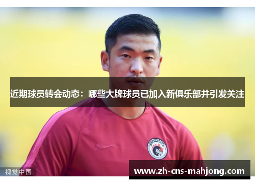 近期球员转会动态：哪些大牌球员已加入新俱乐部并引发关注